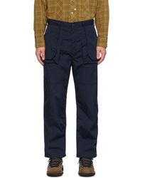 Pilgrim Surf + Supply - Pilgrim surf + supply pantalon lennox bleu marine - Lyst