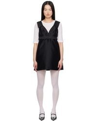 ShuShu/Tong - A-Line Lapel Minidress - Lyst