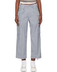 R13 - Cropped Cargo Pants - Lyst