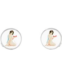 Paul Smith Naked Lady Cufflinks - Multicolore