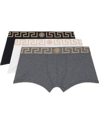 Versace - Three-Pack & Cotton-Jersey Boxer Briefs - Lyst