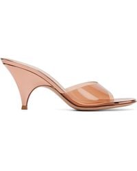 Gianvito Rossi - Sandales À Talon De Style Mule Sofia 70 Roses - Lyst
