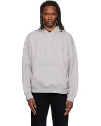 WOOYOUNGMI - Flower Back Logo Hoodie - Lyst