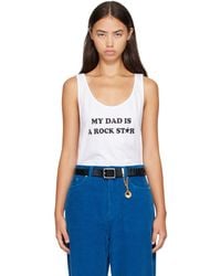Stella McCartney - 'my Dad Is A Rockstar' Tank Top - Lyst