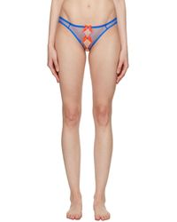 Agent Provocateur - Blue Lorna Brief - Lyst