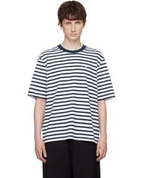 Ami Paris - Boxy Mariniere 'ami De Coeur' T-shirt - Lyst