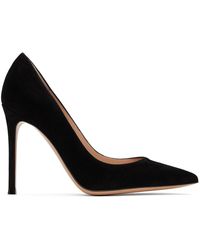 Gianvito Rossi - Chaussures À Talon Aiguille Gianvito 105 Noires - Lyst