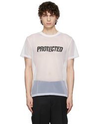 Johnlawrencesullivan 'protected' T-shirt - White