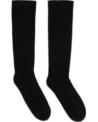 Rick Owens - ブラック Hollywood ハイソックス - Lyst