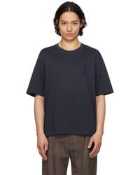 Ami Paris - Cotton Ami De Coeur Patch T-Shirt - Lyst