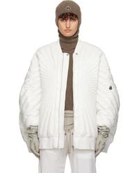 Rick Owens - Moncler + Off- Radiance Peter Bomber Jacket - Lyst