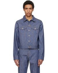 A.P.C. - Lenny Denim Jacket - Lyst