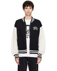 KENZO - Paris Paris Emblem' Varsity Cardigan - Lyst