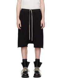 Rick Owens - Temple Drawstring Pods Shorts - Lyst