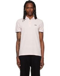BOSS - Contrast-Tipped Cotton Piqué Polo - Lyst