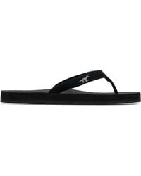 Maison Kitsuné - Indosole Edition 'Easy Living' Flip-Flops - Lyst