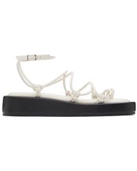 BOSS - Scarlet Platform Sandals - Lyst