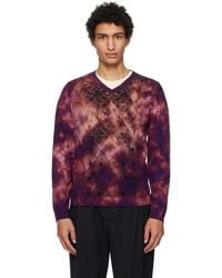 Kiko Kostadinov - Hatha V-Neck Knit Sweater - Lyst