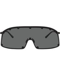 Rick Owens - Temple Shielding Sunglasses - Lyst