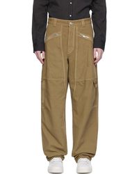 Isabel Marant - Taupe Farker Trousers - Lyst