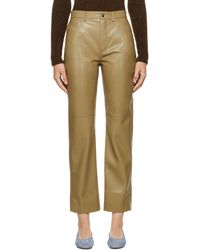 Nanushka - Vinni Vegan Leather Trousers - Lyst