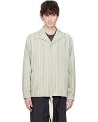 Document - Cotton Striped Coach Jacket - Lyst