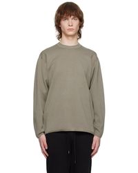 Attachment - Pull molletonné gris à fentes - Lyst