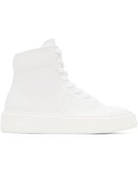 Ganni - White Sporty Sneakers - Lyst