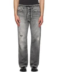 DIESEL - Gray Relaxed 2080 D-reel Joggjeans 068us Jeans - Lyst