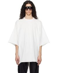 Rick Owens - Off- Temple Tommy T-Shirt - Lyst