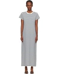 Anine Bing - Off- & Wynne Stripe Midi Dress - Lyst