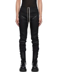 Rick Owens - ブラック Hollywood Headon トラウザーズ - Lyst