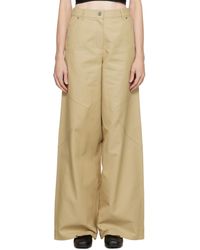 OPEN YY - Wide-Leg Trousers - Lyst