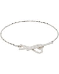 Ami Paris - Ami De Coeur Chain Bracelet - Lyst