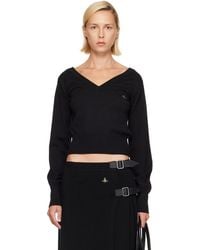 Vivienne Westwood - Beatrice V-Neck Sweater - Lyst