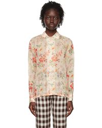 Bode - Flowering Crabapple Shirt - Lyst