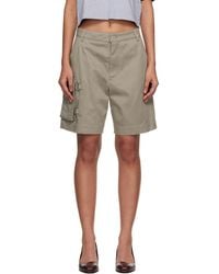 Off-White c/o Virgil Abloh - Co Gab Pocket Shorts - Lyst