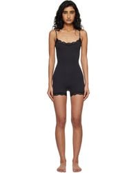 Skims - Fits Everybody Lace Onesie Romper - Lyst