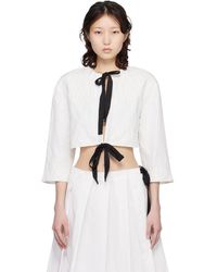 Renaissance Renaissance - Jane Bolero Top - Lyst