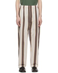 Lemaire - Off- Relaxed Trousers - Lyst