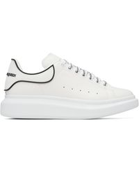 McQueen - Baskets Oversized Blanches - Lyst