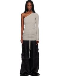 Rick Owens - Off- Temple Ziggy Minidress - Lyst