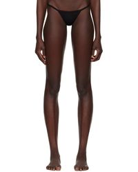 ÉTERNE - Culotte De Bikini Thea Noire - Lyst