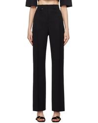Jacquemus - Black Les Classiques 'le Pantalon Sauge' Trousers - Lyst