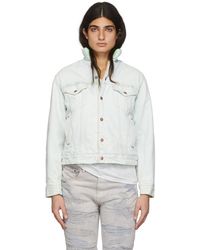 NOTSONORMAL - Blouson bleu en denim - Lyst