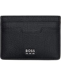 BOSS - Logo-Lettering Card Holder - Lyst