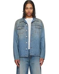 MM6 by Maison Margiela - Denim Trucker Jacket - Lyst
