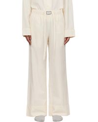 Entire studios - Off- Pajama Lounge Pants - Lyst