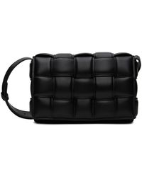 Bottega Veneta - Black Padded Cassette Shoulder Bag - Lyst