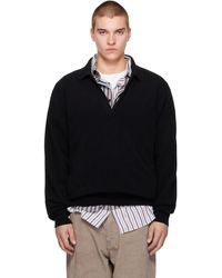 Ssstein - Extra Fine Wool Knit Skipper Sweater - Lyst